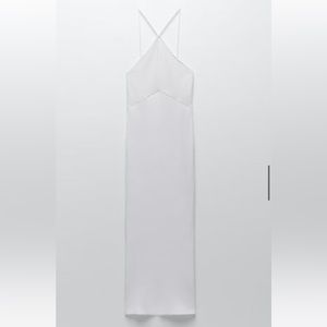 ZARA white dress